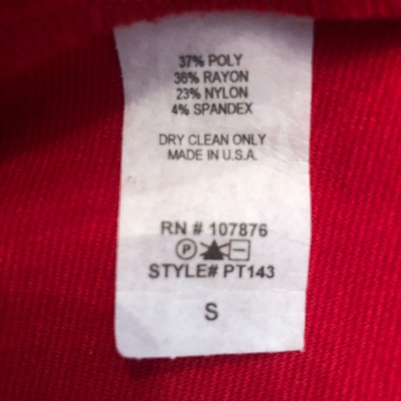 Options for Her Red Blazer Size Small - Picture 7 of 9